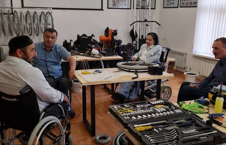 В Республике Ингушетия открылся специализированный сервис  по ремонту инвалидных кресло колясок