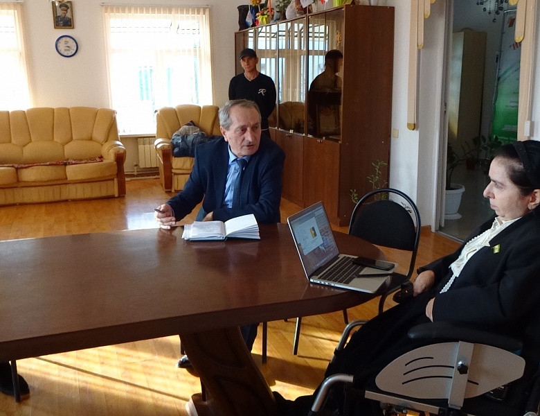 Встреча директора фонда с первым заместителем председателя Правительства РИ О.Б.Фурсов