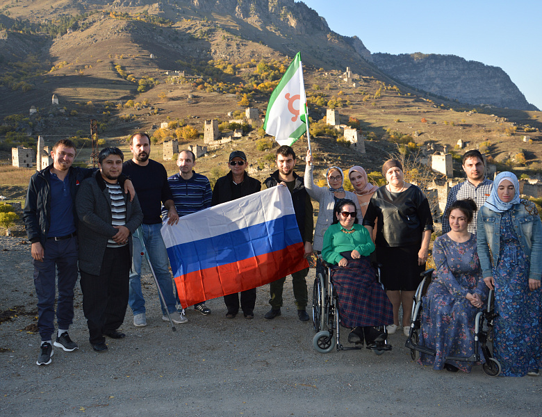 Лучше гор могут быть только… Люди с инвалидностью отправились в горы Ингушетии