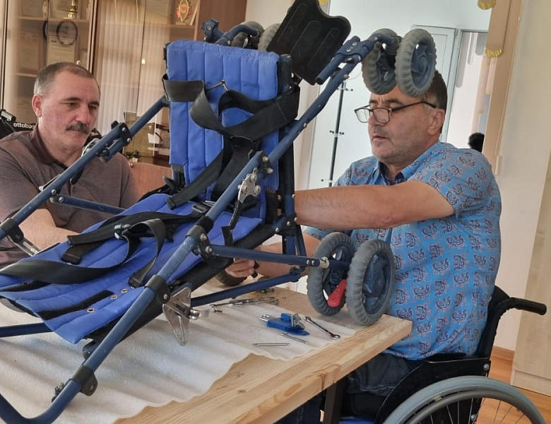 Презентация Мастерской по ремонту инвалидных колясок
