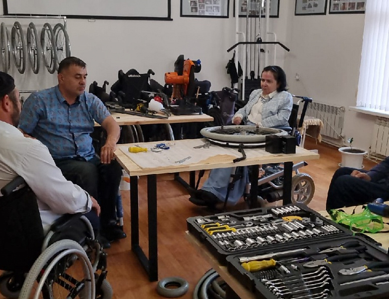 Презентация Мастерской по ремонту инвалидных колясок